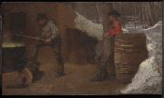 Eastman Johnson The Sugar Camp china oil painting artist
